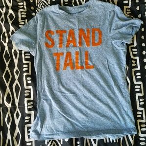 Blue Stand Tall Tee Shirt